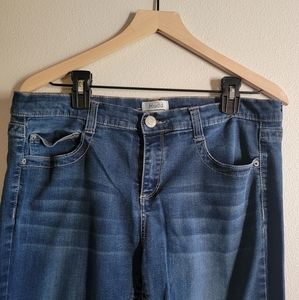 Mudd jeans, Size 15, Med wash